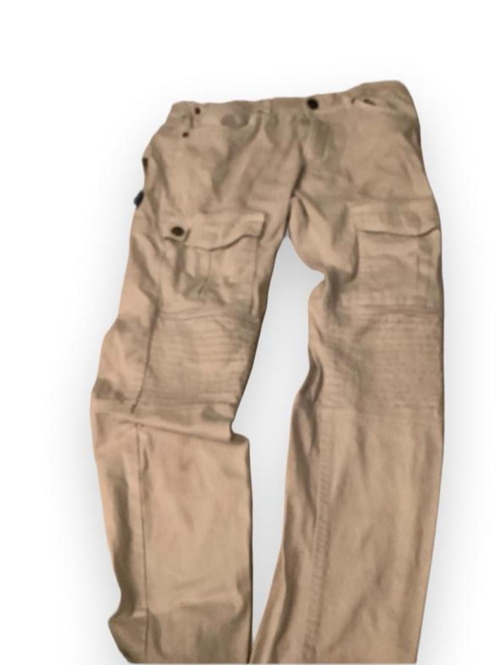 White Y2K Phat Farm cargo pants slight wear and tear